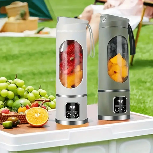 Portable 3-in-1 Blender & Juicer with Digital Display