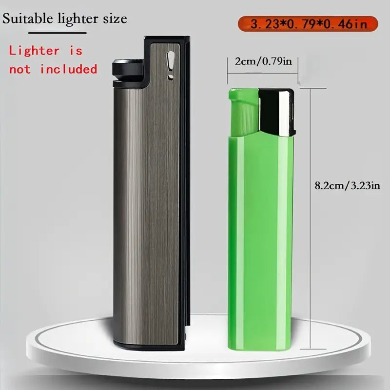 Portable Automatic Metal Cigarette Case