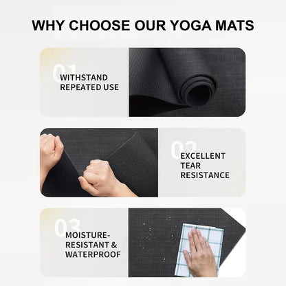 Yoga Mate Non-Slip Thickened 3mm Yoga Mat
