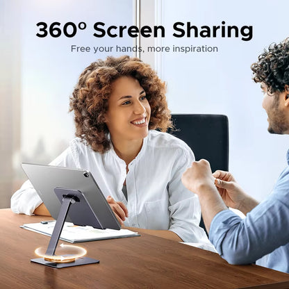 Tablet Phone Stand for Ipad Pro Iphone Xiaomi Tablet Support 360°Rotatable Aluminum Ipad Stand Laptop Stand Tablet Holder