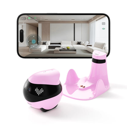 EBO AIR 2 Companion Robot 2K Home Security Pet Camera Night Vison Wireless APP Remote Control for Dog Cat Baby
