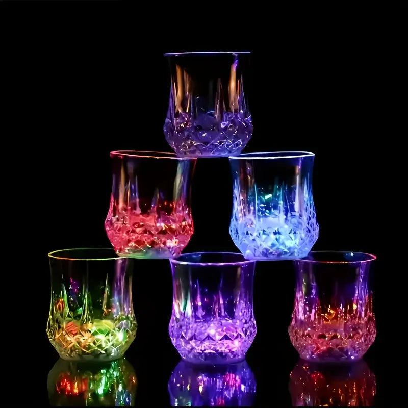 Color-Changing 4 Glass Cups