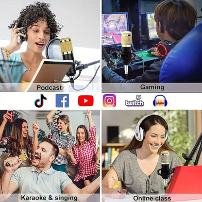 Podcast Equipment Bundle BM800