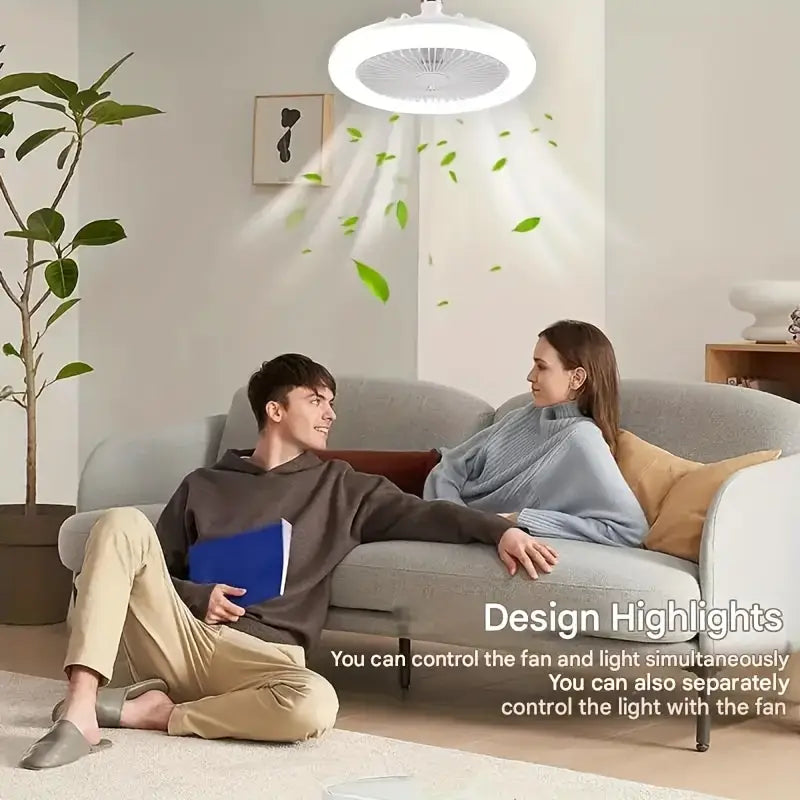 3-in-1 Ceiling Fan with Light