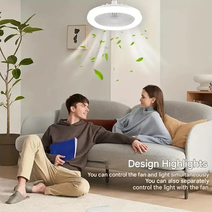 3-in-1 Ceiling Fan with Light