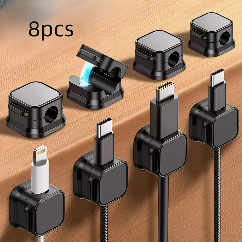 Set of 8 Cable Organizers MUST HAVE