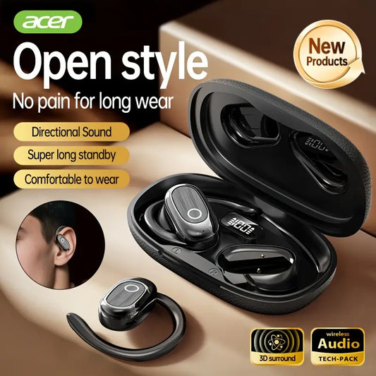 TWS Wireless Headphones with Deep Bass Stereo + Call Noise Cancellation