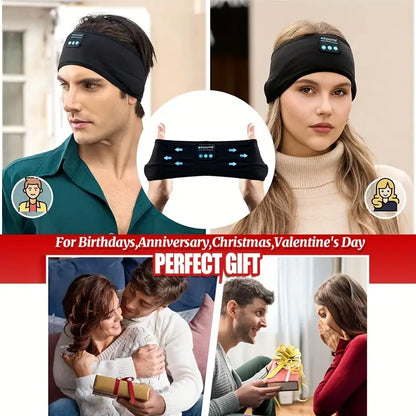 Powerway Wireless Sleep Headphones with Built-in Microphone & Volume Control