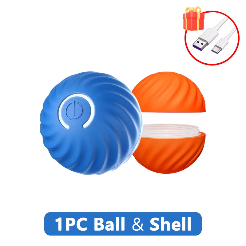 Smart Dog Toy Ball Electronic Interactive Pet Toy Moving Ball Automatic Jump Roll Ball for Puppy Birthday Gift Dog Cat Product