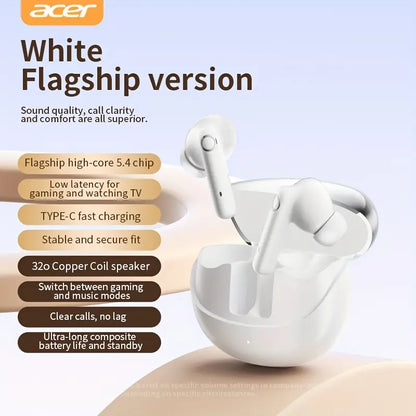 ACER HiFi High-definition Stereo Sound TWS Wireless Earbuds
