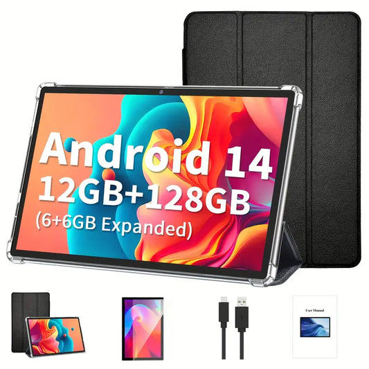 2025 New Android Tablet, 10.1 Inch Android 14 Tablet