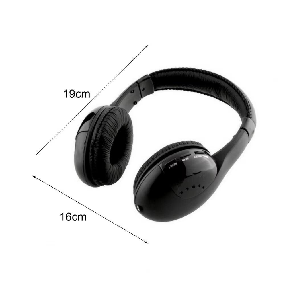 Useful Wireless TV Headset Smart Durable Wireless Headset Cordless Headphone Music Player