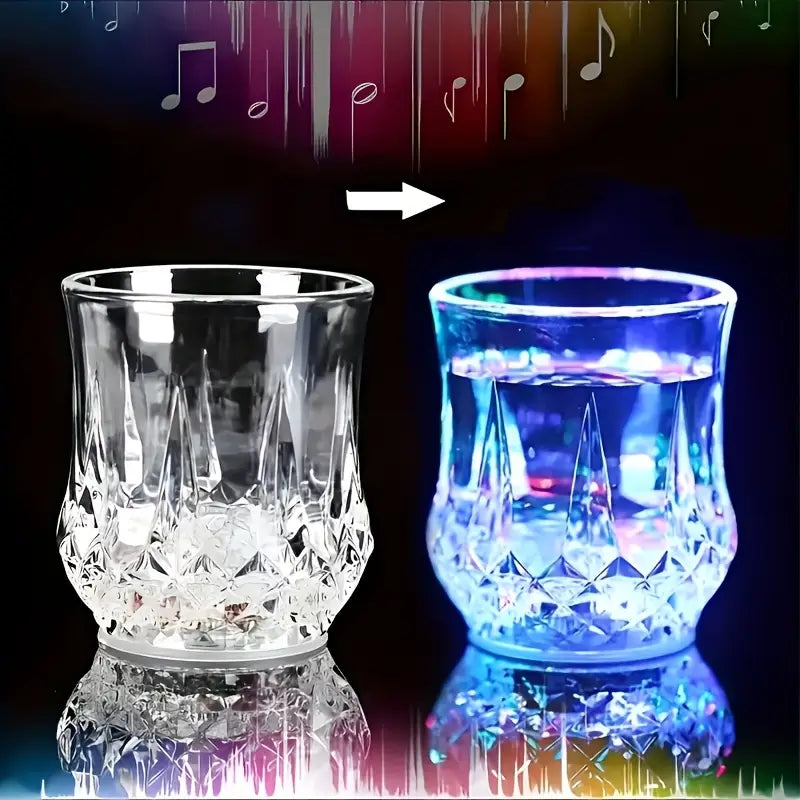 Color-Changing 4 Glass Cups