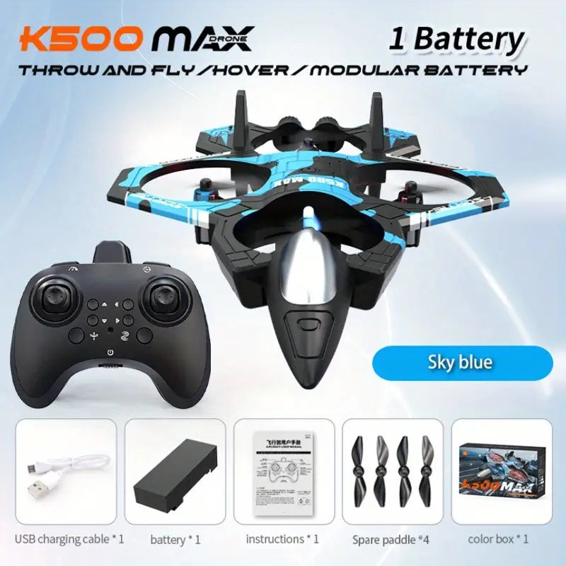 2025 Cloud-Chasing, RC Airplane with Stable Flight & Throw Launch