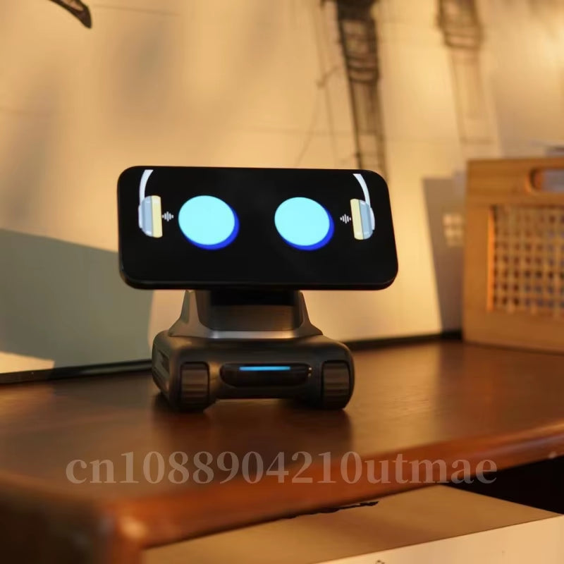Looi Robot Ai Desktop Intelligent Robot Facial Recognition Gesture Interaction Voice Dialogue Mobile Phone Becomes Robots