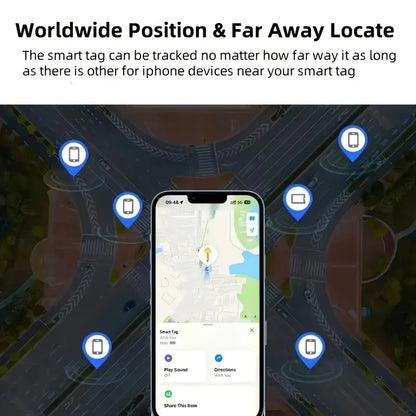 4pcs Wireless Smart Tracker for Apple Find My - Mini Location Tracker