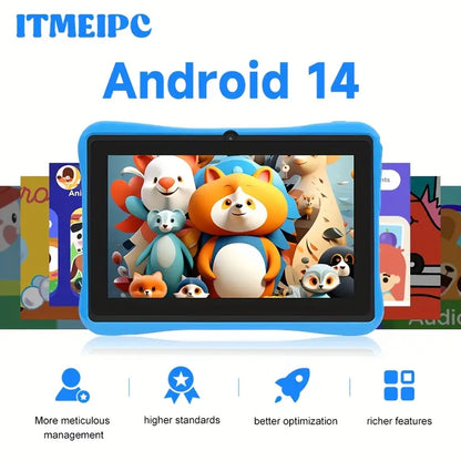 7-inch Android 14 Tablet with 4GB RAM