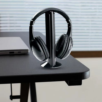 Useful Wireless TV Headset Smart Durable Wireless Headset Cordless Headphone Music Player