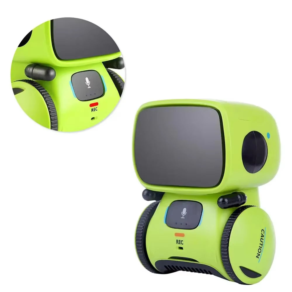 Light&Sound Intelligent Robots Dance Music Recording Dialogue Touch-Sensitive Control Interactive Toy Smart Robotic Kids Gift