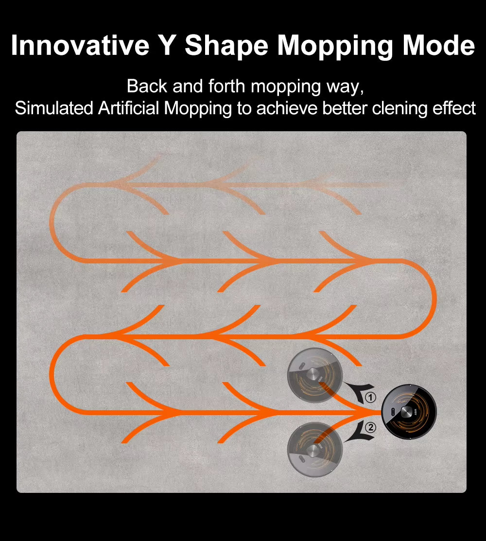 Self Charge Vacuum Robot Cleaner Wifi App Control Smart Sweep Robot Vacuum Cleaner with Mopping ABIR K30