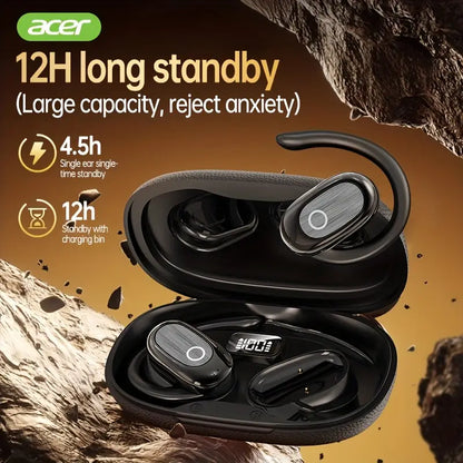 TWS Wireless Headphones with Deep Bass Stereo + Call Noise Cancellation