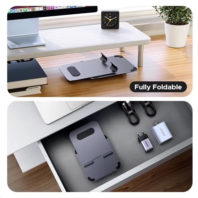 Tablet Phone Stand for Ipad Pro Iphone Xiaomi Tablet Support 360°Rotatable Aluminum Ipad Stand Laptop Stand Tablet Holder