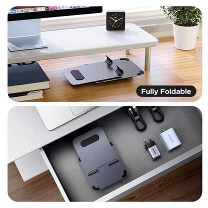 Tablet Phone Stand for Ipad Pro Iphone Xiaomi Tablet Support 360°Rotatable Aluminum Ipad Stand Laptop Stand Tablet Holder