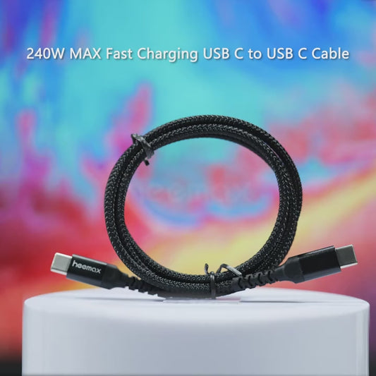 USB Type C Right Angle Charger Cable
