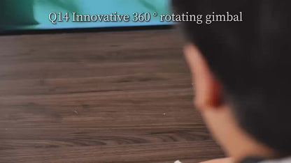 AI 360° Rotation Anti-Shake Portable Device for Live Streaming & Travel