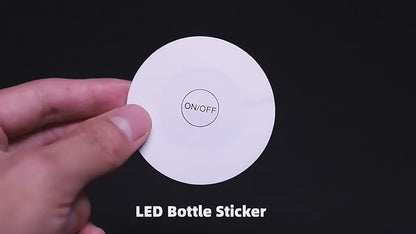LED Luminous Coaster, Suitable for Various Glasses, 10 cm x 4